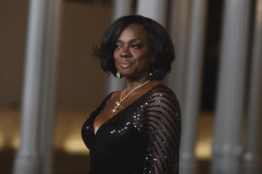 Viola Davis arrives at the LACMA Art+Film Gala on Saturday, Nov. 2, 2024, at the Los Angeles County Museum of Art in Los Angeles. (Photo by Richard Shotwell/Invision/AP)