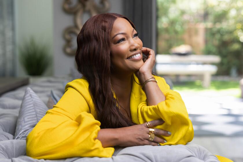 Los Angeles, CA - September 26: Real Housewives of Beverly Hills Garcelle Beauvais poses a portrait at her home on Thursday, Sept. 26, 2024 in Los Angeles, CA. (Jason Armond / Los Angeles Times)