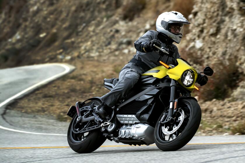 2020 Harley-Davidson LiveWire electric motorcycle