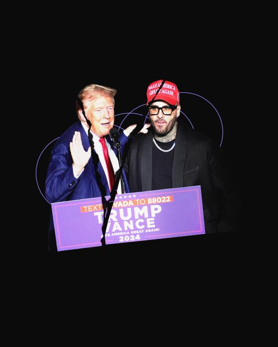 Nicky Jam and Donald Trump