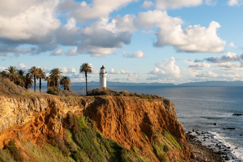 General views of Point Vicente Lighthouse.