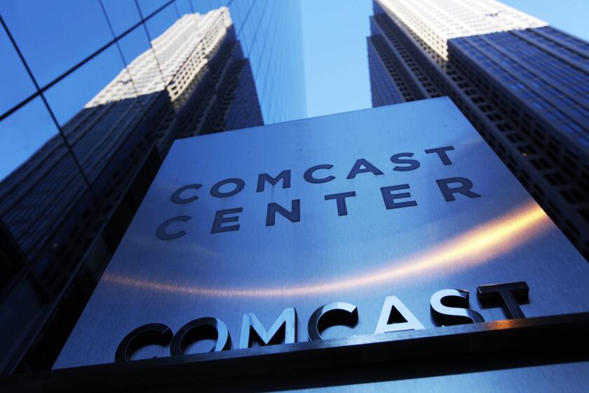 The Comcast headquarters building in Philadelphia in 2016.