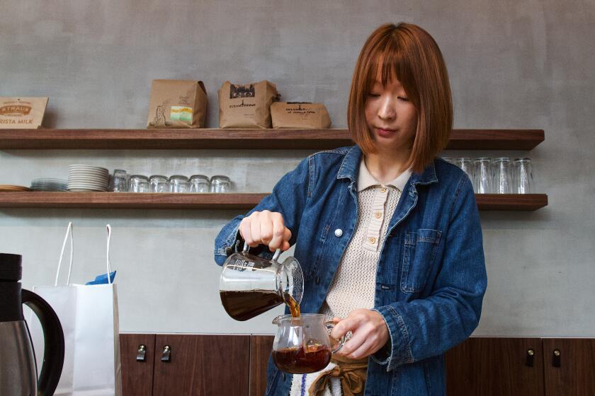 Pasadena's Mandarin Coffee Stand specializes in China-grown coffee beans and tea-infused lattes.