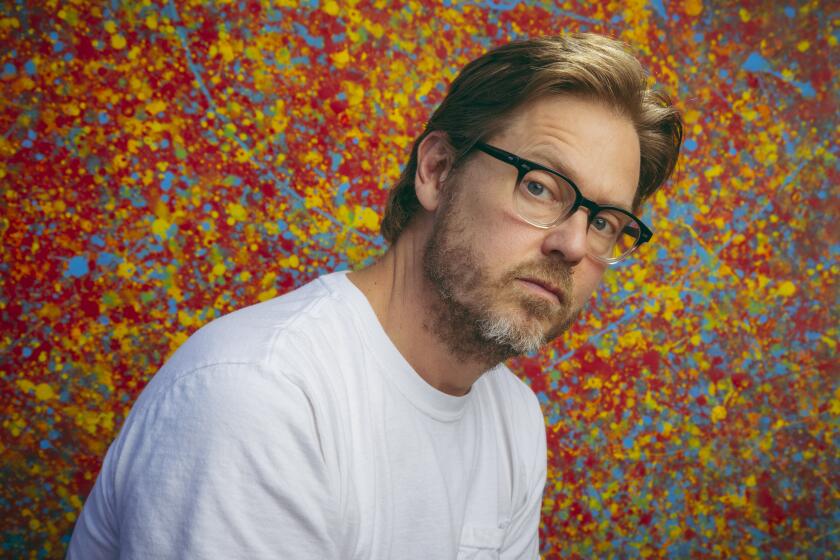 LOS ANGELES -- SEPTEMBER 23, 2024: Tim Heidecker in his Los Angeles studio on Monday, September 23, 2024 (Carlos Gonzalez / For The Times)