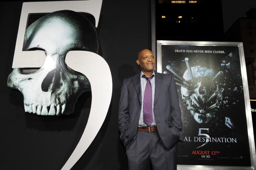 Tony Todd at the premiere of "Final Destination 5" in Los Angeles in 2011.