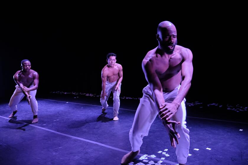 Bernard Brown's dance performance "Sissies: Something Perfect Between Ourselves" is part of REDCAT's New Original Works (NOW) Festival.