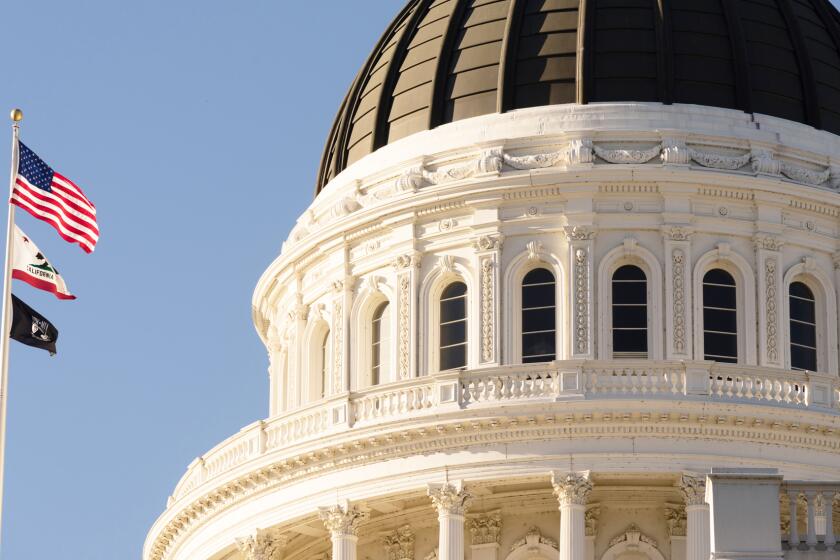 The California Capitol in Sacramento.